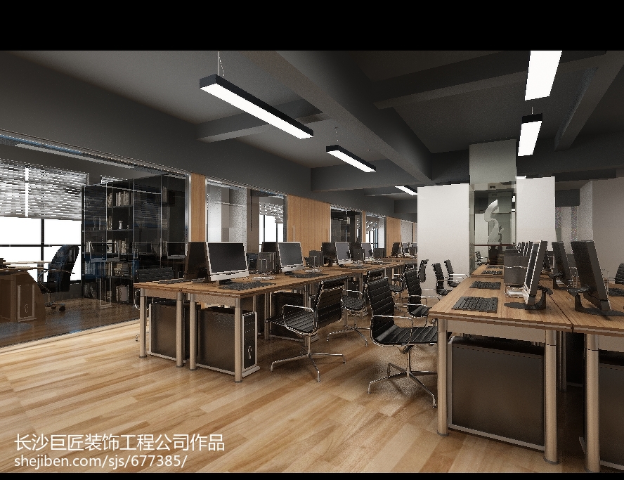 湖南人和人律師事務所_1430238 &ndash; 設計本裝修效果圖